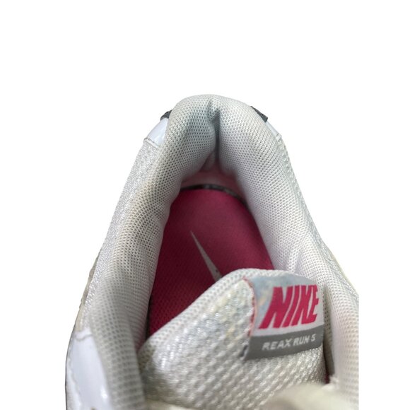 Nike Reax 5 Womens white pink running shoes Size 8 SKU 8974 - Picture 11 of 16